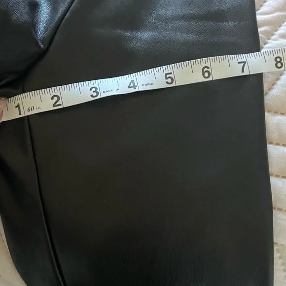 NWT ELOQUII Faux Leather Bolero/Sleeves/Shrug - Black Size 18 - Picture 5 of 7